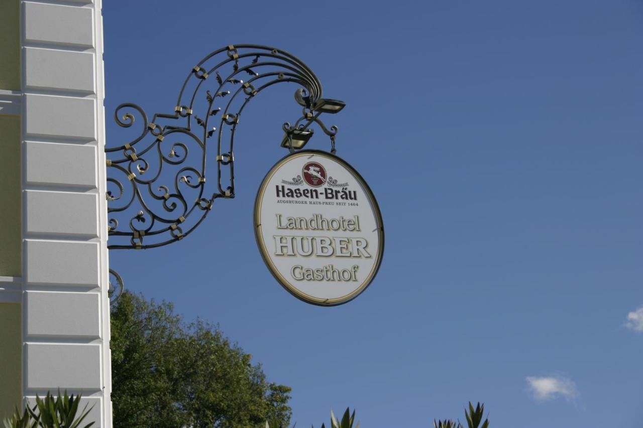 Landhotel Gasthof Huber Merching エクステリア 写真
